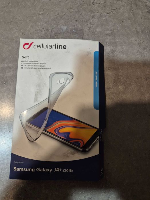 Etui ramka Przeźroczyste Samsung Galaxy J4+