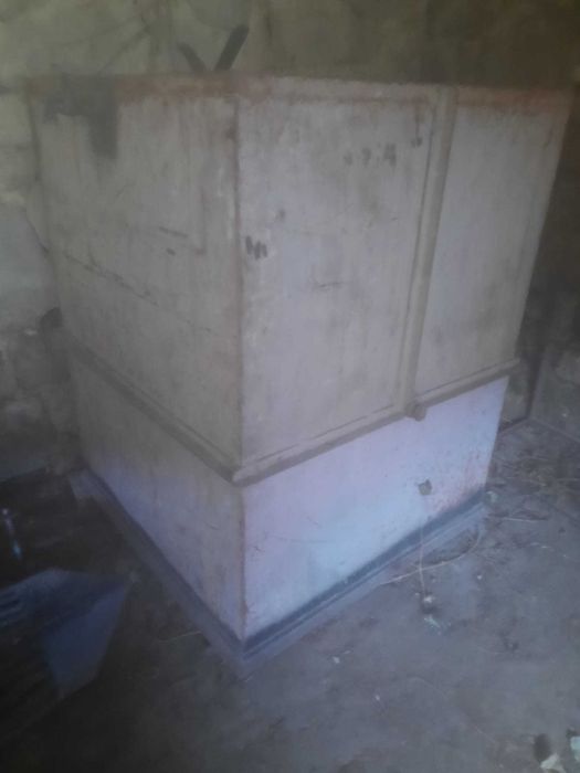 Tina de ferro para transporte e armazenamento