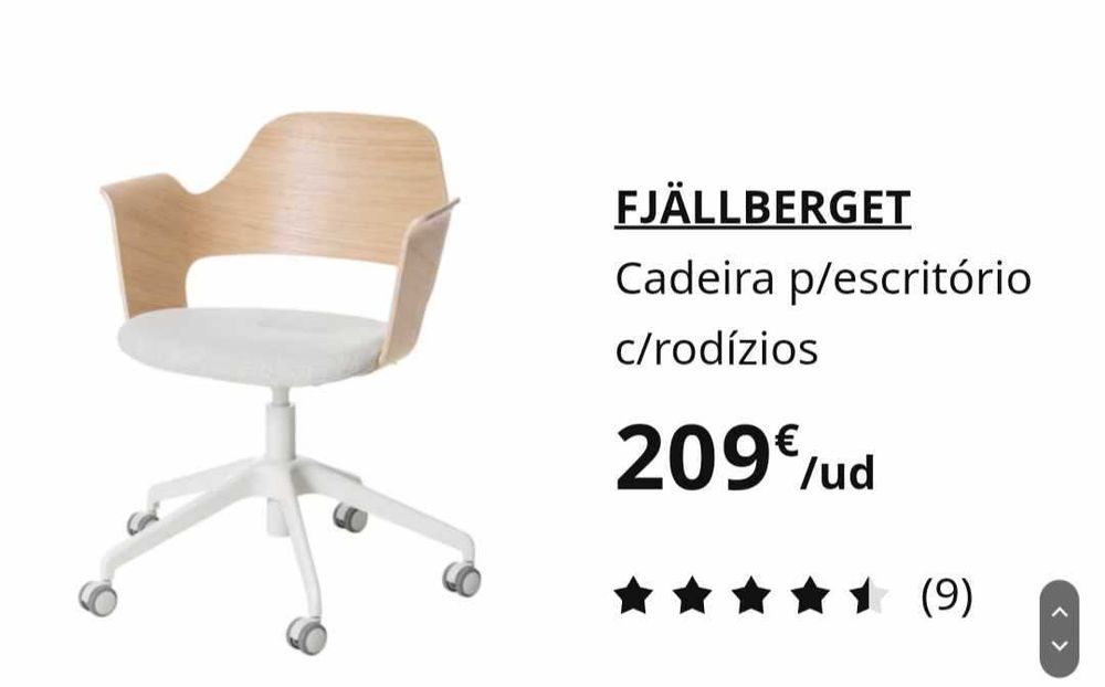 Cadeira Escritório  IKEA
