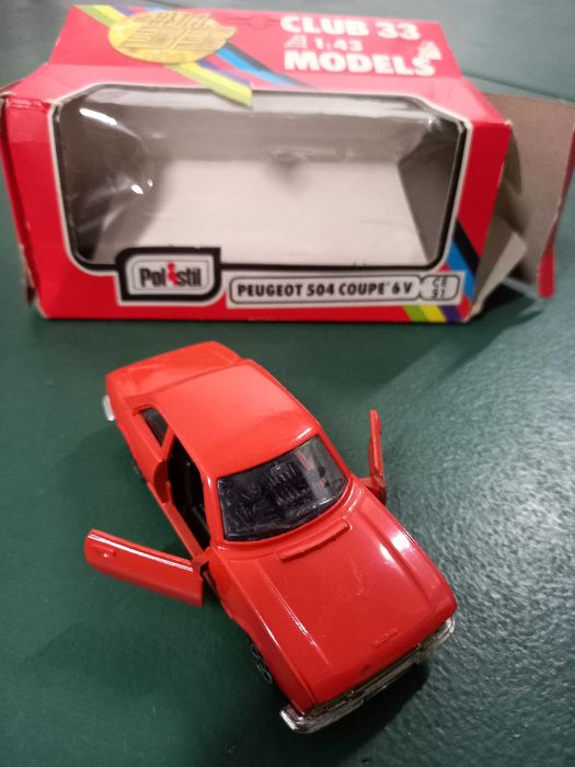 Polistil Club 33 Peugeot 504 Coupe 6V