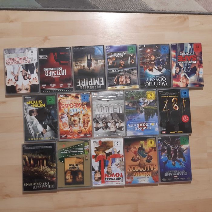 Zestaw filmów DVD