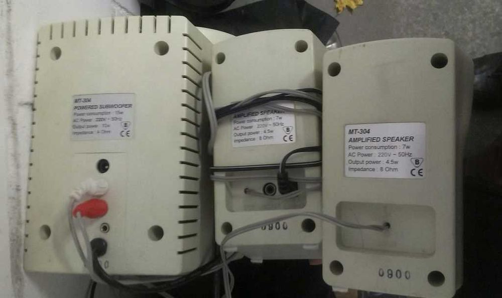 GŁOŚNIKI MT-304 do komputera, dvd itp.