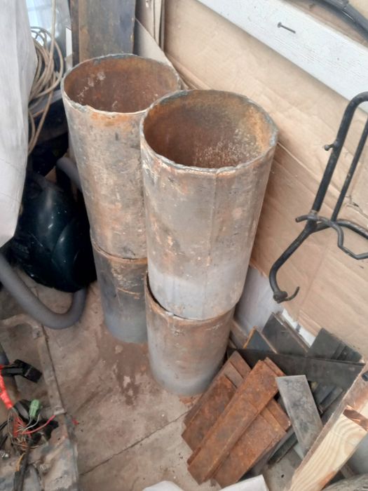 Металева труба 220мм. 380грн/шт.