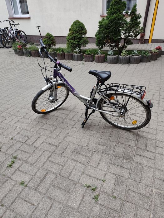 Rower damski/młodzieżowy Pegasus Avanti 24" - Shimano Nexus 3 biegi - bardzo dobry