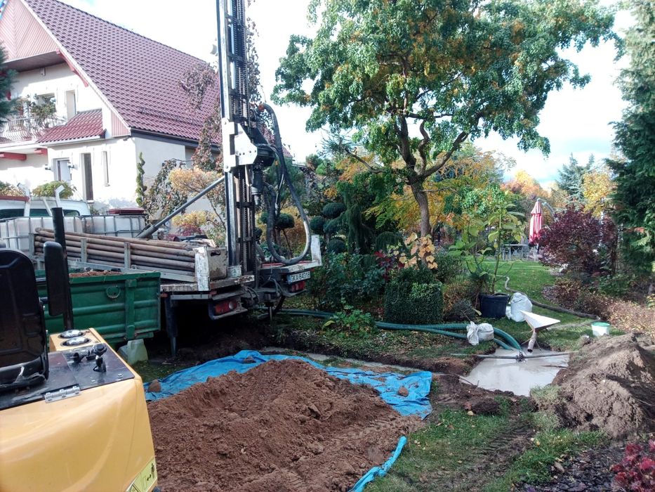 Wiercenie studni głębinowych - STUDNIE GŁĘBINOWE i pompy ciepła