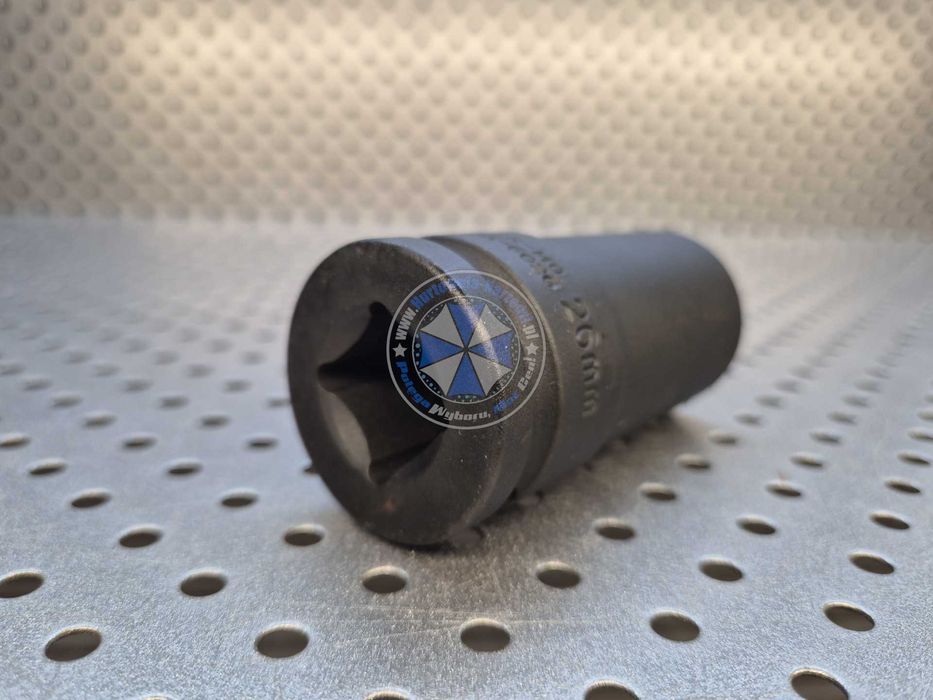 Nasadka Długa udarowa  26mm 3/4" klucz 26mm nasadka udarowa