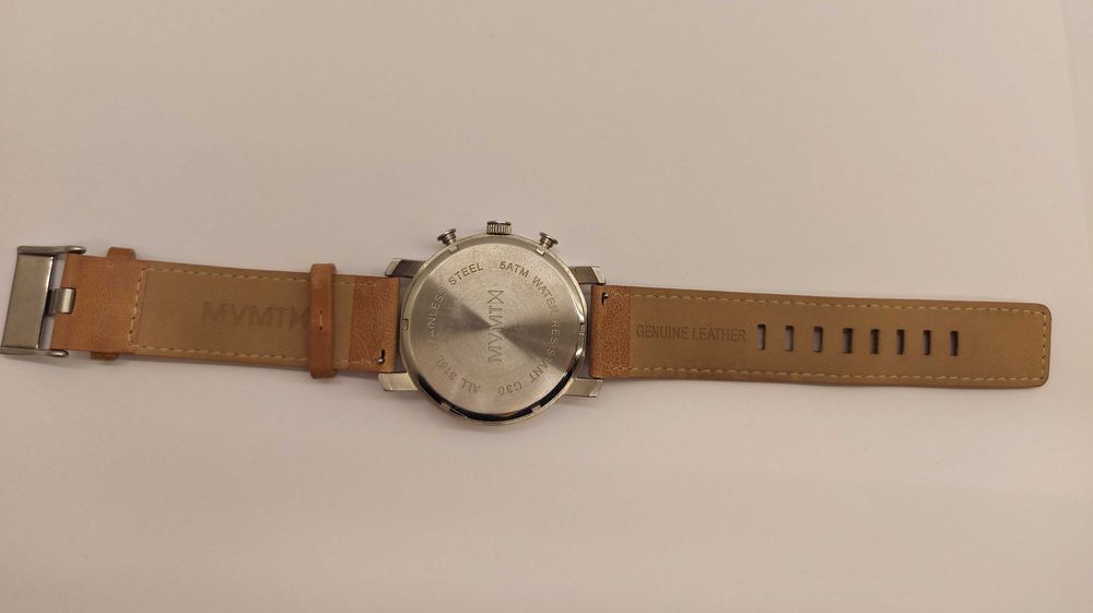 Zegarek MVMT Watches Chrono biały 45mm