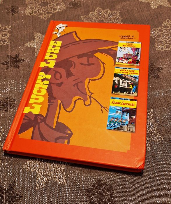 Komiks Lucky Luke integral pomarańczowy