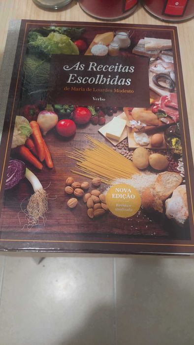 "As Receitas Escolhidas" de Maria Lourdes Modesto > Edição Rara & NOVO