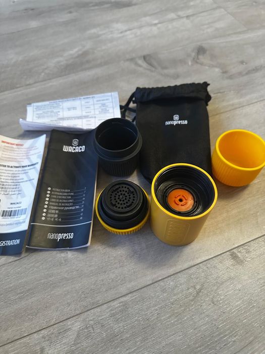 WACACO Nanopresso + Case, Máquina de café expresso portátil