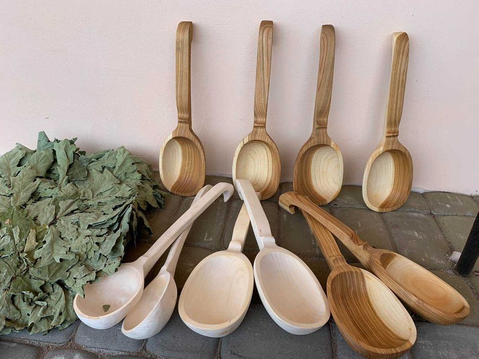 Ложка черпак для сауны и бани