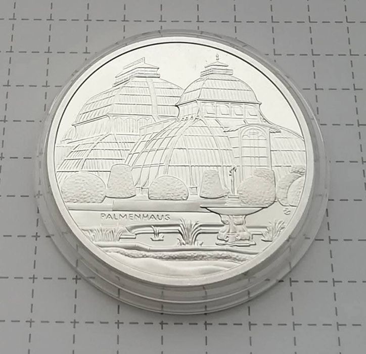 Австрія 10 євро 2003р. Палац Шенбрунн. СРІБЛО. ПРУФ.