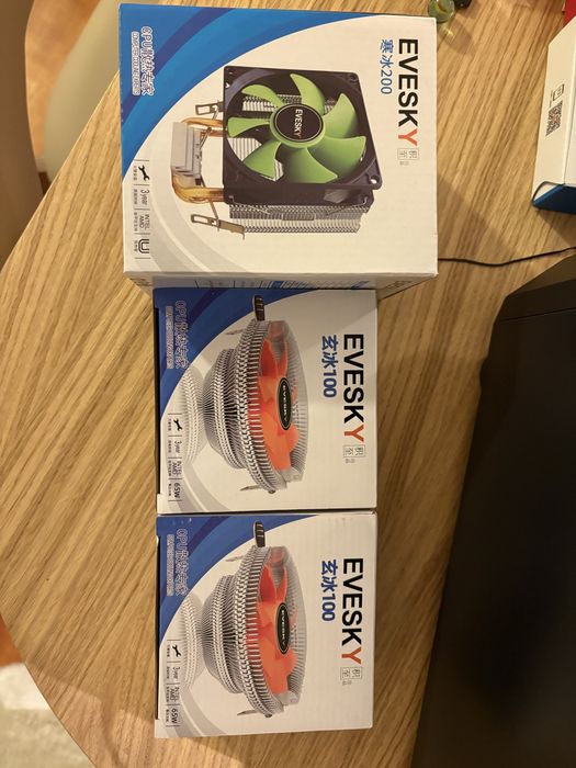 Cooler CPU EVESKY – Compatível Intel e AMD (Universal)