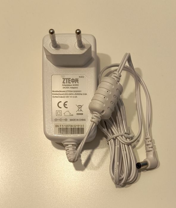 Oryginalny zasilacz routera ZTE 5G LTE MC888 MC801 MF297 MF286 MF283