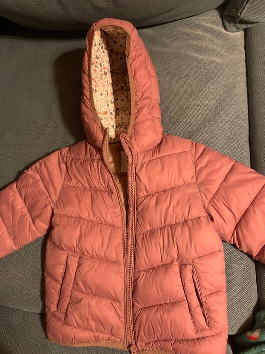 Kurtka przejściowa dla dziewczynki Vertbaudet 128 cm