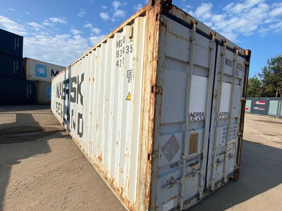 Kontener Morski 40 dostawa rozładunek
