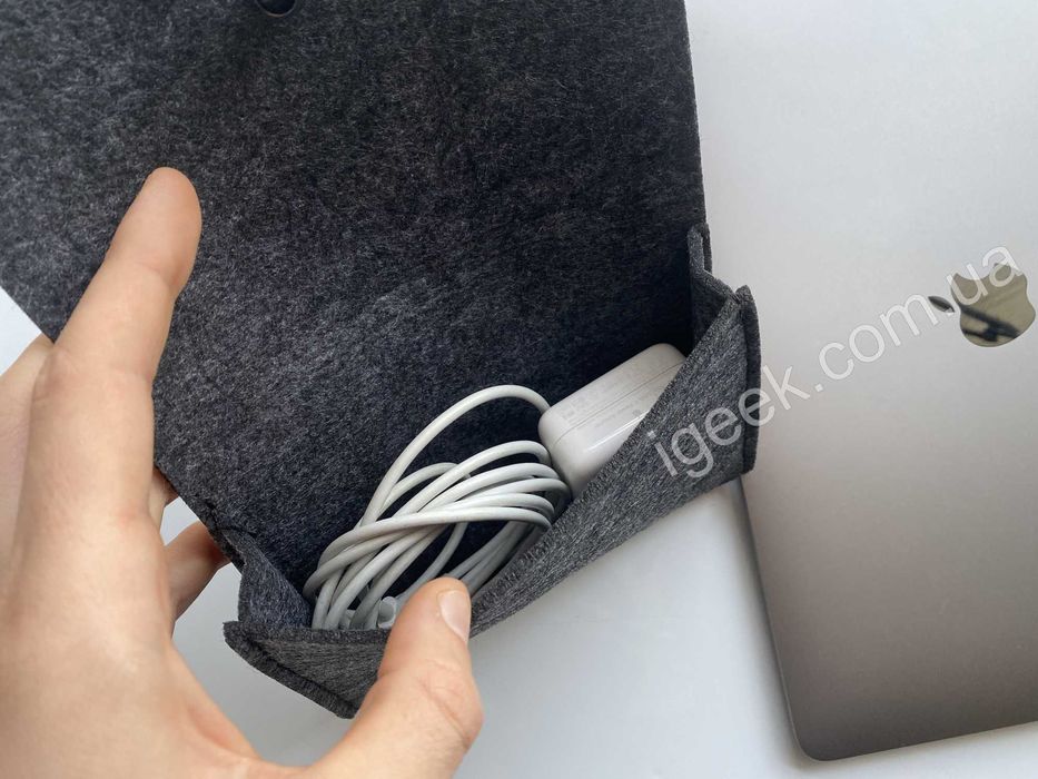 Комплект Чохол + кейс для зарядки/мишки ноутбука MacBook Air/Pro Чехол ...
