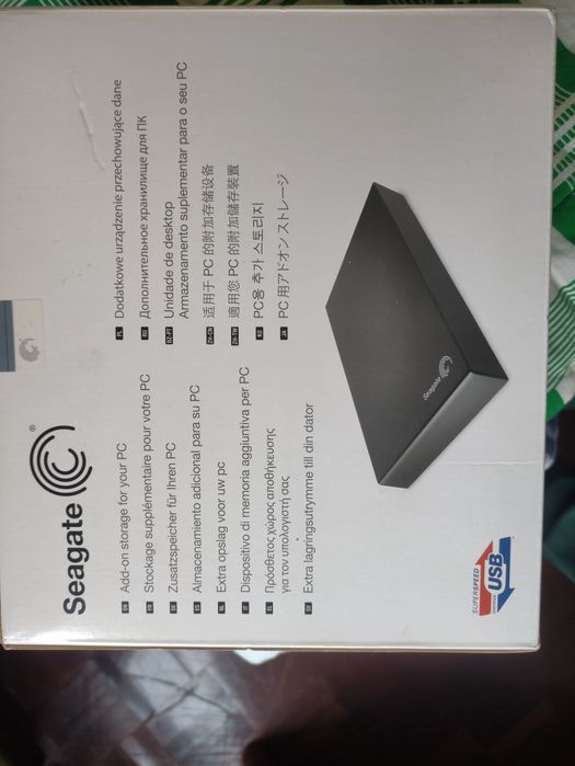 Seagate Desktop drive 3 USB 3.0 compatível com Windows