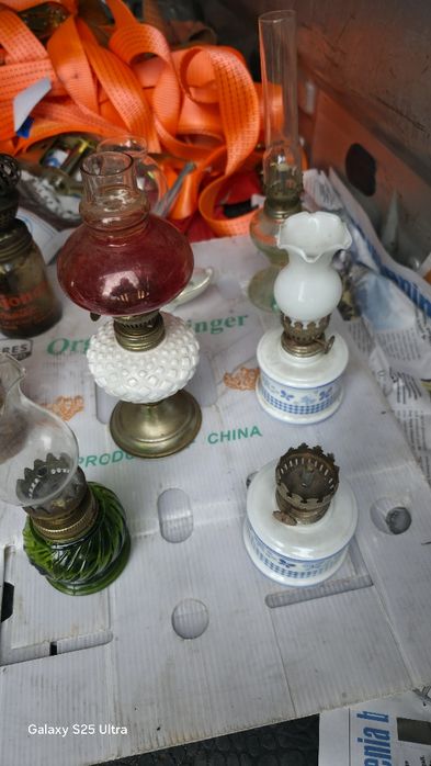 Lampy naftowe zabytkowe