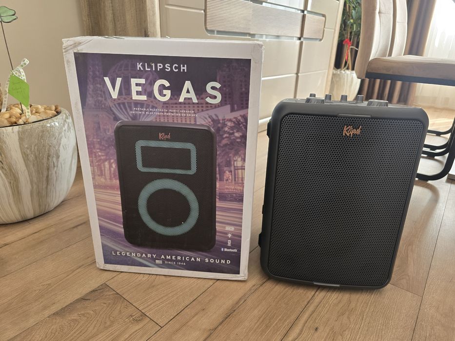 Głośnik Przenośny Klipsch Vegas Music Bezprzewodowy NOWY Okazja  !!!