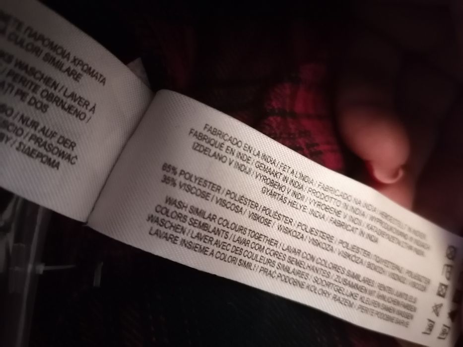 Nowa sukienka w kartę, PRIMARK, rozm. L