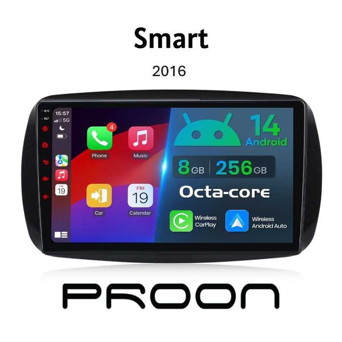 Auto Radio Smart 2016 2 din auto android