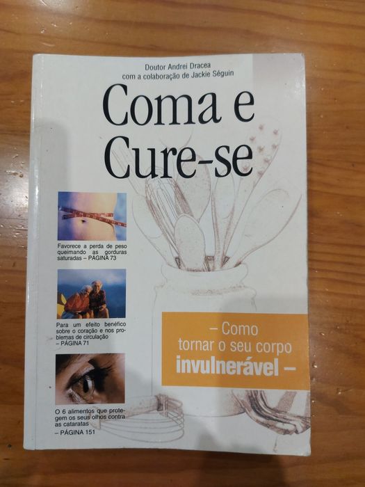 Livro sobre alimentação