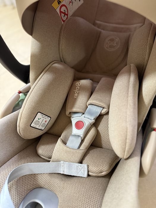 Автокрісло CYBEX Cloud T i-Size plus Cozy Beige група 0+