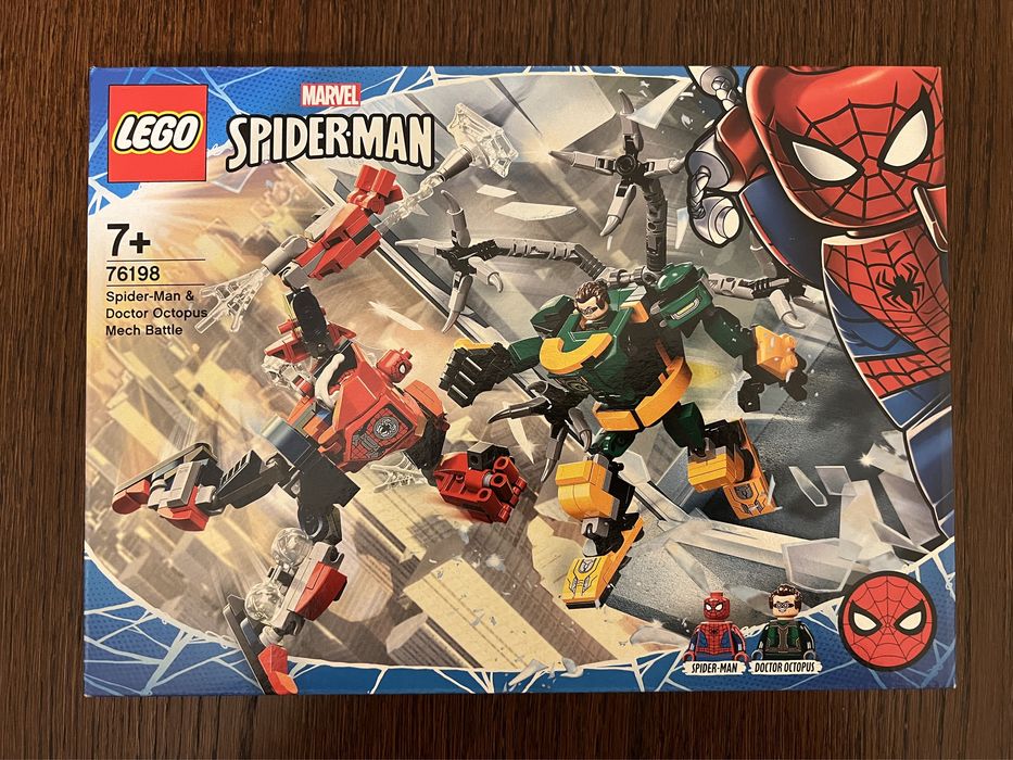Lego Spider-man mech zestaw 76198 nowe