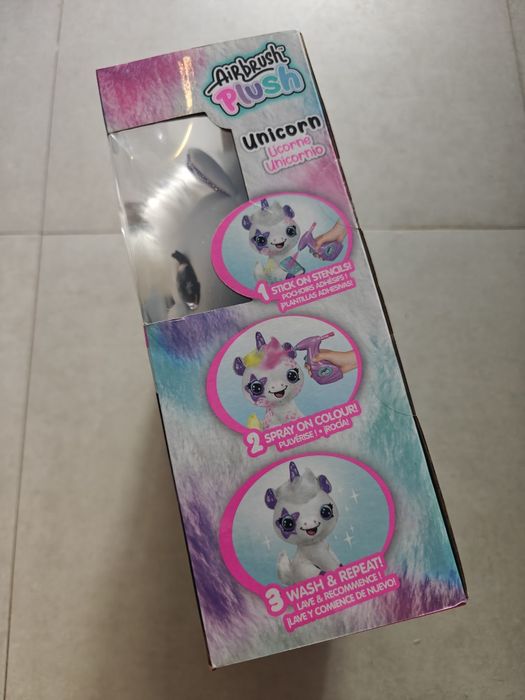 Peluche Licórnio Airbrush Plush Style 4 Ever - Novo em Caixa