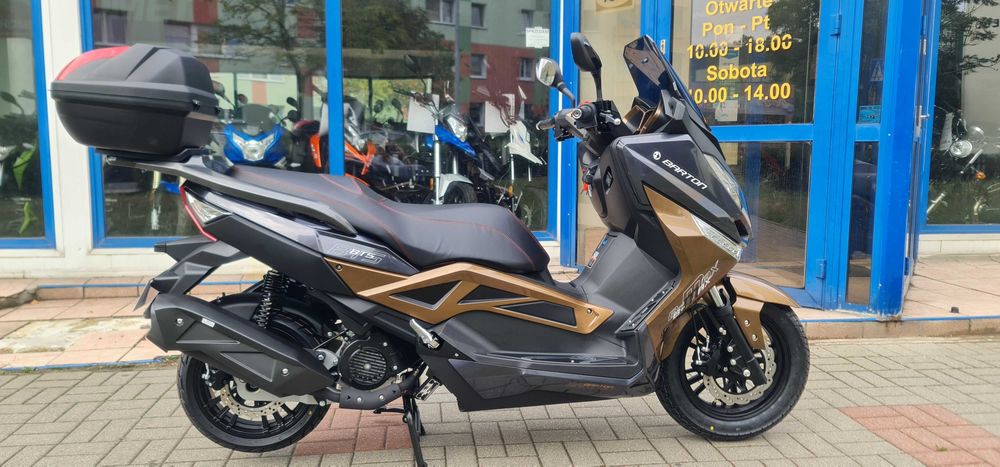 BARTON B MAX 125! Maxi skuter! Ledy! KUFER!Gwarancja 24m!Serwis! Raty!Dowóz!