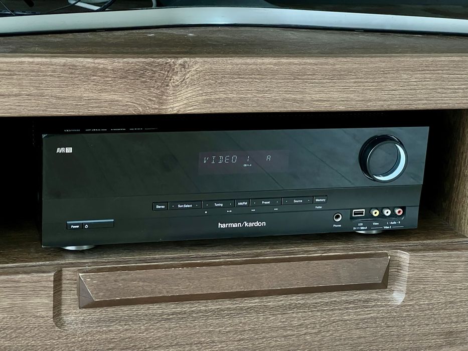 Amplituner Harman/Kardon AVR 70 – Stan bdb, Oryginalny Pilot! Kielce, Częstochowa, Sosnowiec