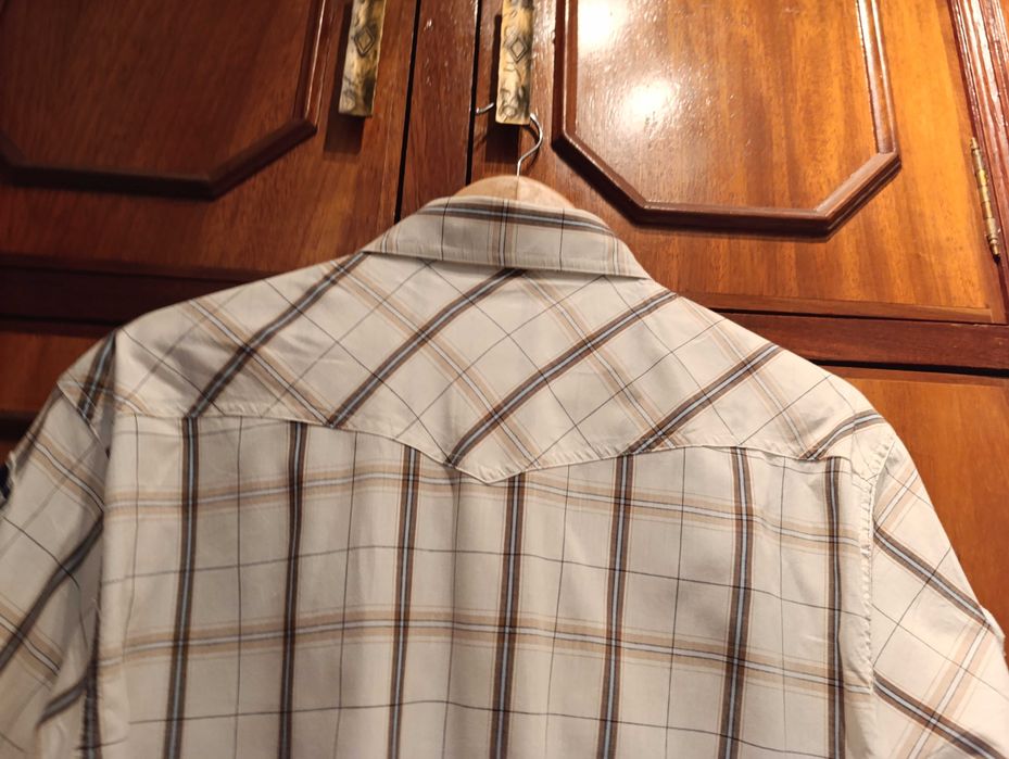 Camisa Springfield 100% Algodão, manga curta, 2 bolsos Tam. XXL - Nova