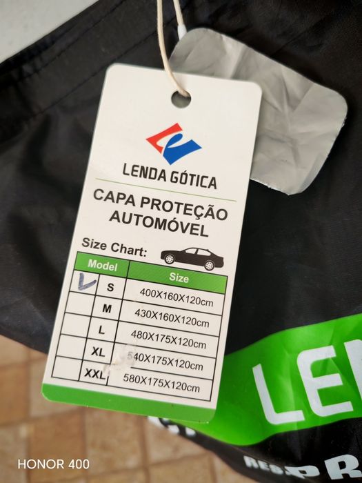 Capa protecção Automóvel
