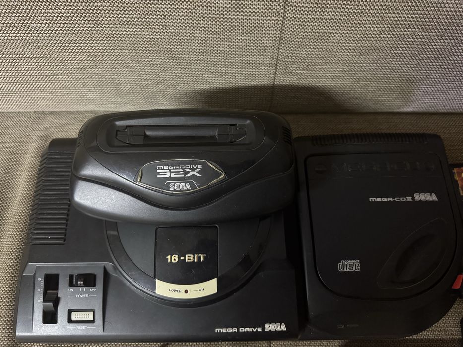 Sega Mega drive + Mega Cd + mega 32x
