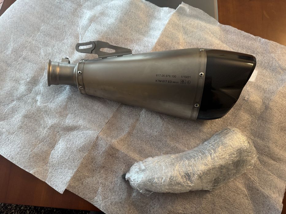 Ponteira Akrapovic nova para KTM Superduke 1290 R