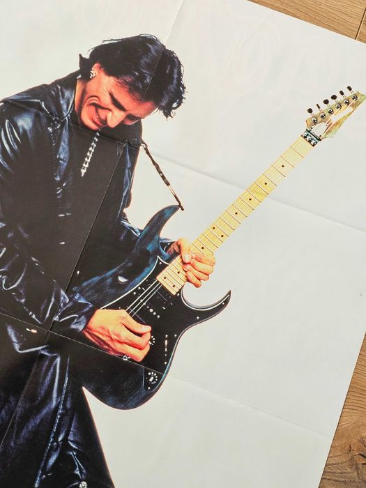 Steve Vai - Wielki plakat XXL z 2008 r. - Format 55 x 75 cm - NOWY!