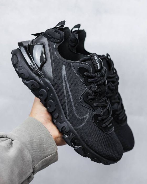 Кросівки Кроссовки Nike React Vision Gore-Tex Black Черный Чорний Кросовки Демісезон