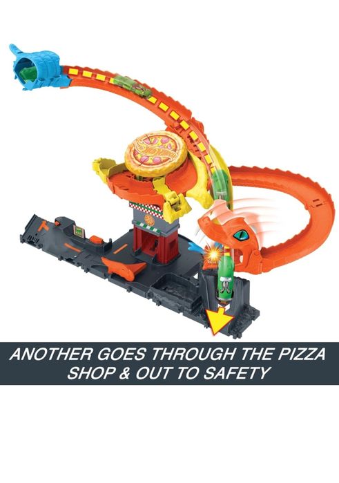 Трек Хот Вілс Атака Кобри Hot Wheels City Pizza Slam Cobra Attack