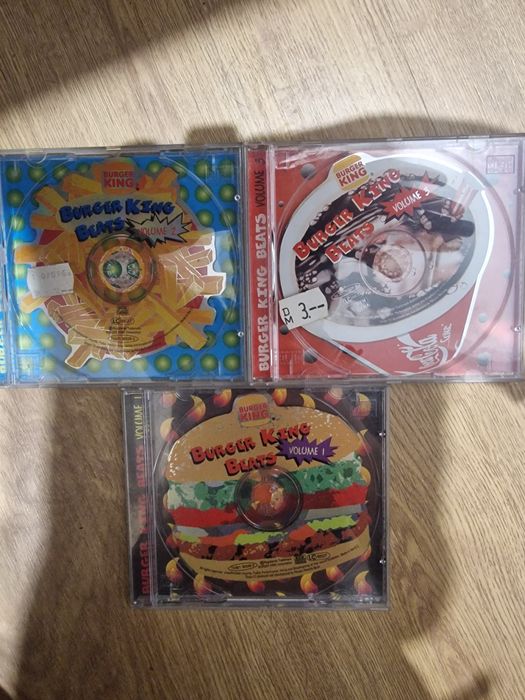 CDS coleccionáveis Burgerking