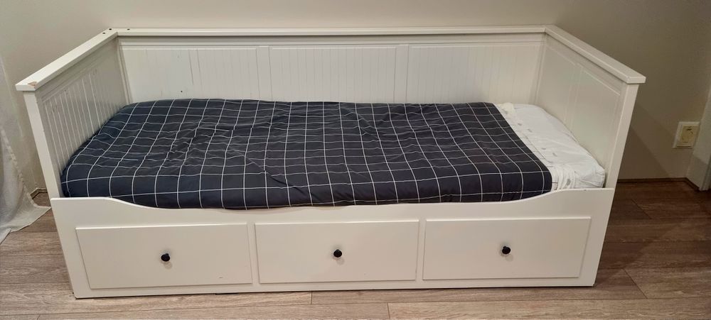 Cama Indiv/Dupla c/3 gavetas branco