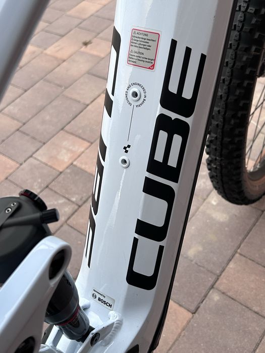 Ładnie utrzymany Rower Elektryczny Cube Stereo Pro 120! Jak nowy! Rozm L!