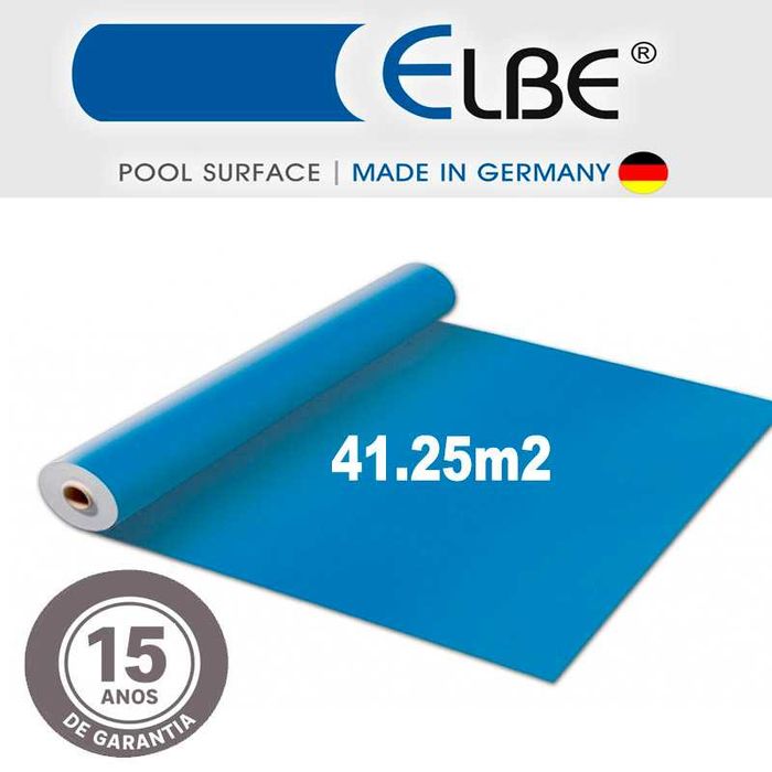 Rolos Tela Armada de Piscina ELBE 41.25m2 - 15 Anos de Garantia