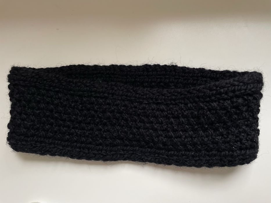 wełniana opaskana głowę handmade