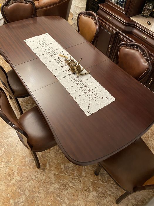 Mesa jantar + 6 cadeiras