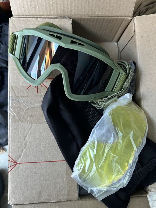 Окуляри маска тактичні балістичні зі змінними лінзами