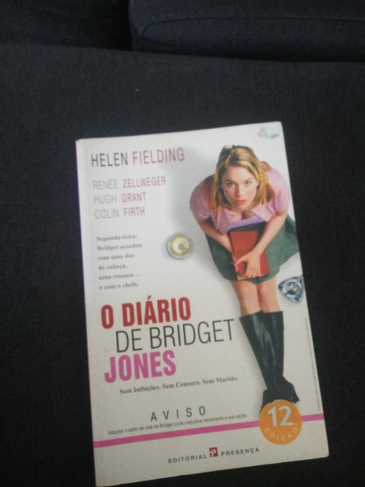 Livro. O diário de Bridget Jones