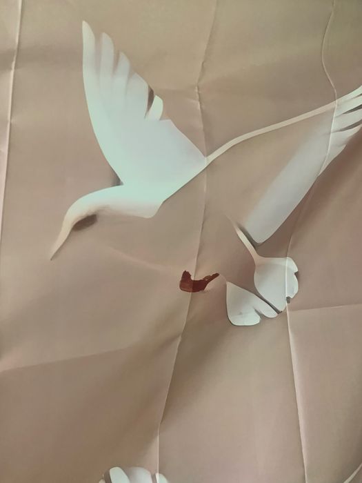 Baner tło ścianka Komunia 2/3 m duzy