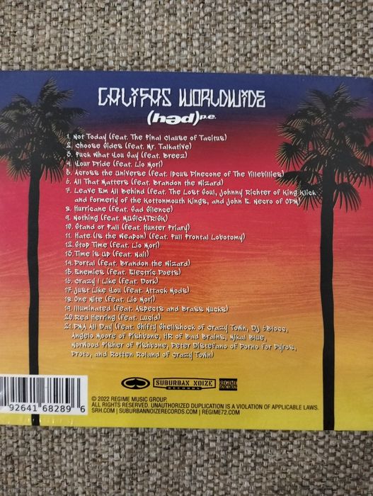 CD (Hed) P.E. - Califas Worldwide'