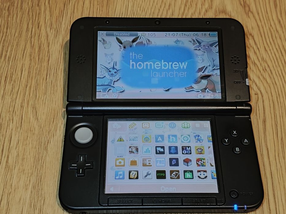 Nintendo 3DS XL niebieski